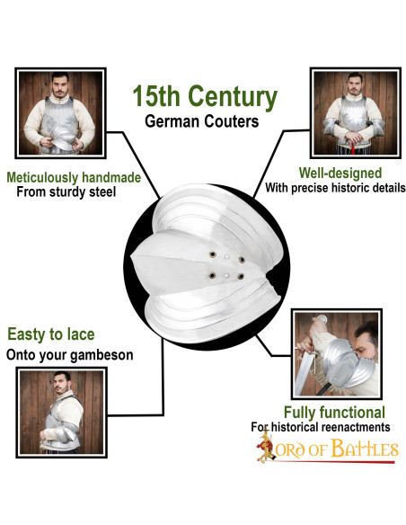 Coudières médiévales allemandes, XVe...