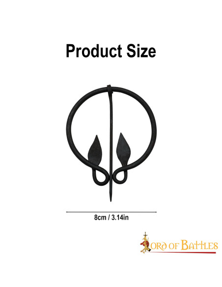 Broche de cape médiévale aux...