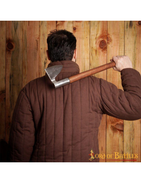 Hache de guerre XIVe siècle avec tête...