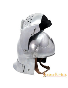 Casque italien Sallet avec doublure rembourrée 2
