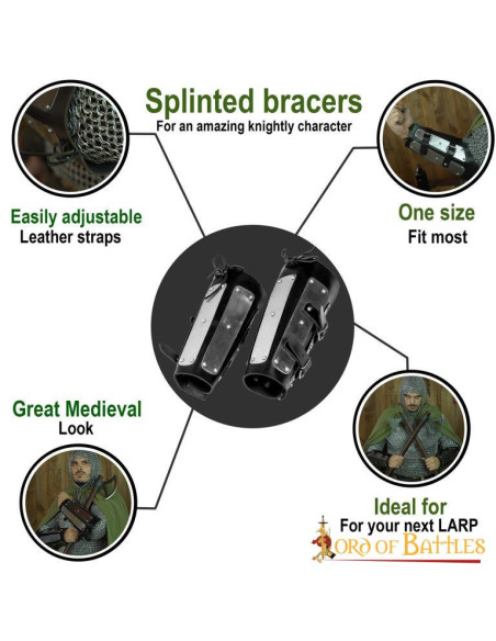 Bracelet en cuir véritable renforcé...