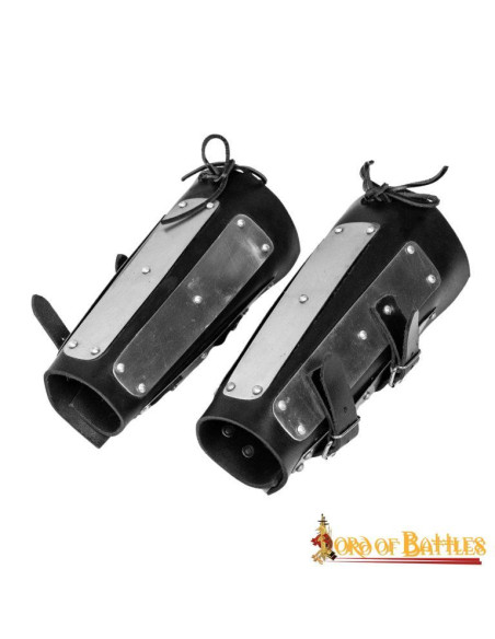 Bracelet en cuir véritable renforcé...