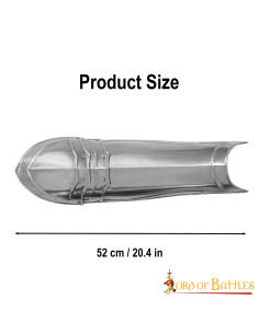 Grèves de chevalier médiéval-fantastique classique 2