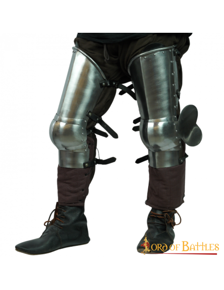 Armure française s. XIV pour la jambe