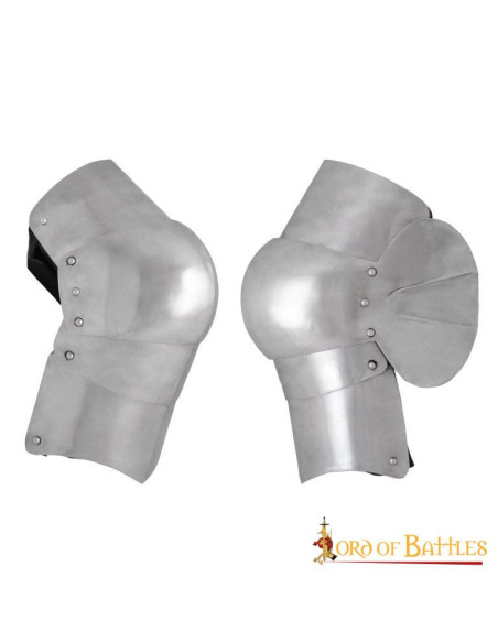 Genouillères d'archer médiéval S. XV