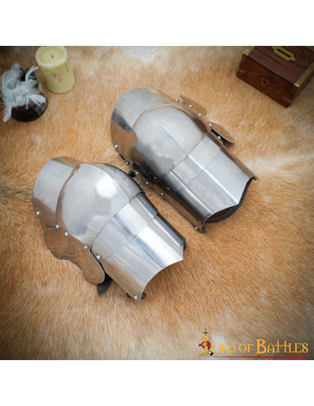 Genouillères d'archer médiéval S. XV