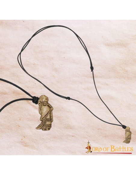 Pendentif Viking Valkyrie en laiton