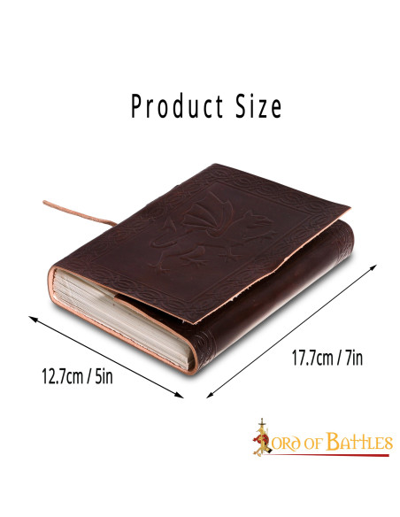 Carnet de notes Le Dragon, en cuir