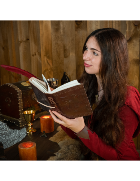 Carnet de notes Le Dragon, en cuir