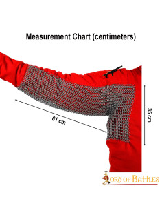 Cotte de mailles pour triceps, coude et avant-bras,... 2
