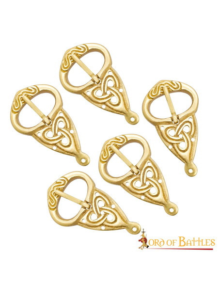 Boucle de ceinture Viking (6,5x3,7 cm.)