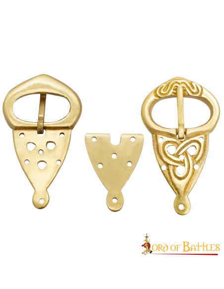 Boucle de ceinture Viking (6,5x3,7 cm.)