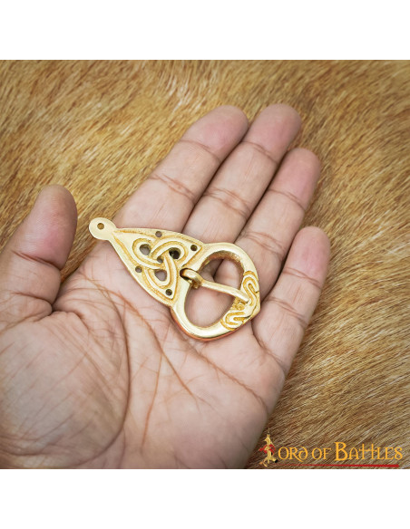 Boucle de ceinture Viking (6,5x3,7 cm.)