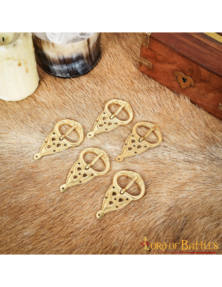 Boucle de ceinture Viking (6,5x3,7 cm.)