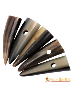 Lot de 5 boutons en corne pour crevettes 2