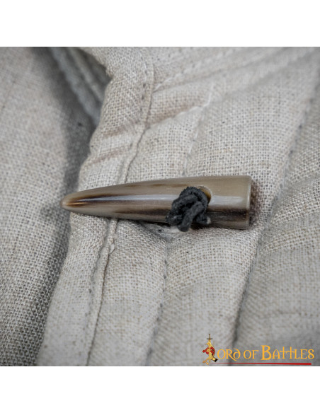 Lot de 5 boutons en corne pour crevettes