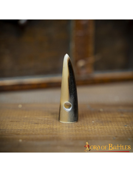 Lot de 5 boutons en corne pour crevettes