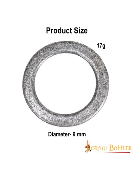 Anneaux solides pour armure de cotte...