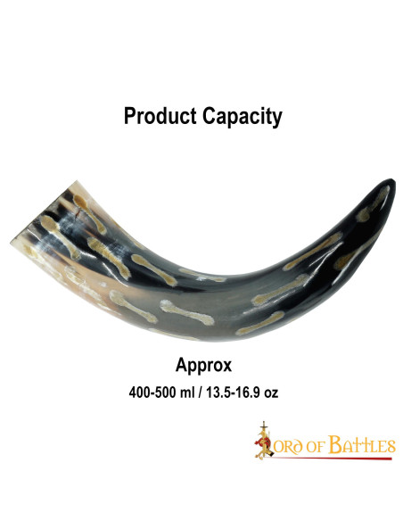 Corne de boeuf avec des taches...