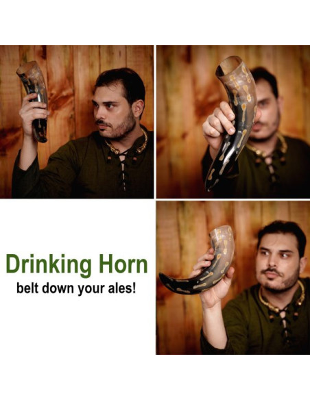 Corne de boeuf avec des taches...