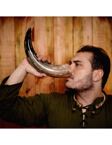 Corne de boeuf avec des taches...