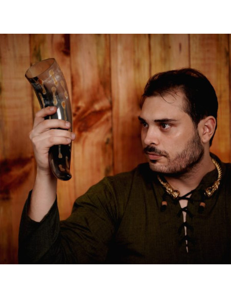 Corne de boeuf avec des taches...