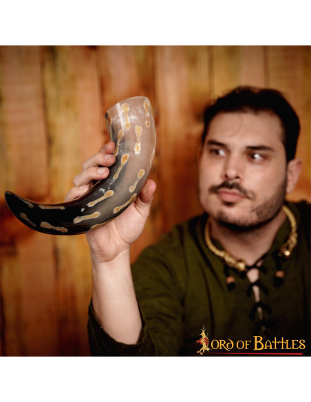 Corne de boeuf avec des taches...