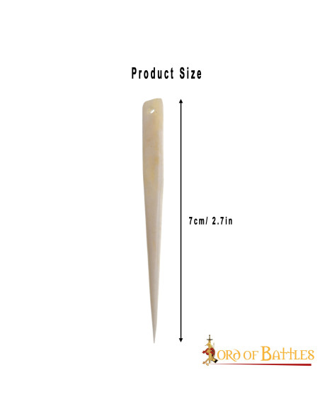 Ensemble de 5 aiguilles en os Viking...