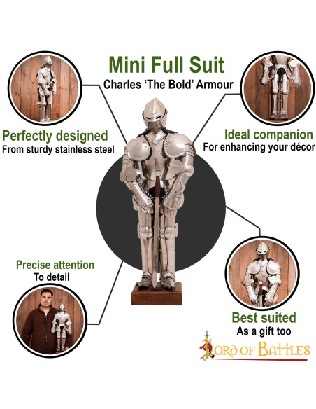 Armure miniature Duc de Bourgogne...