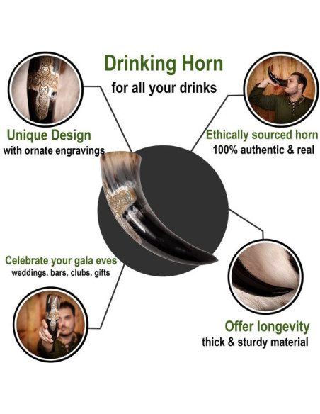 Conception de crâne de croix de corne...