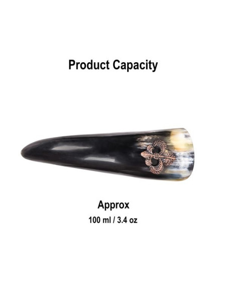 Ensemble de 3 cornes à boire Viking...