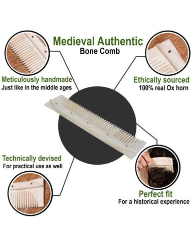 Mr.Power Chevalet En Os 6 Cordes Pour Guitare Avec Sillet En