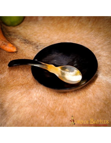 Ensemble de 2 cuillères en corne...