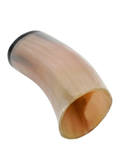Chope viking en corne de boeuf pour...