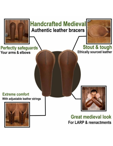 Brassards en cuir Ranger avec...