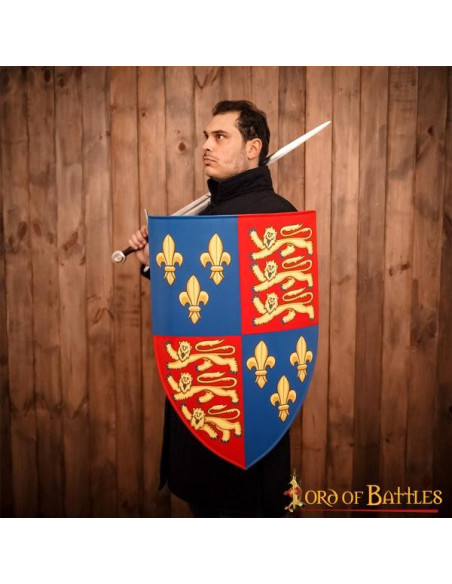 Bouclier décoratif du roi Henri IV