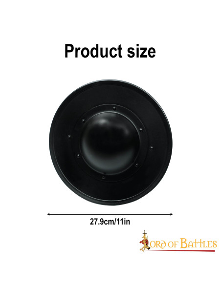 Bouclier rond fonctionnel en acier...