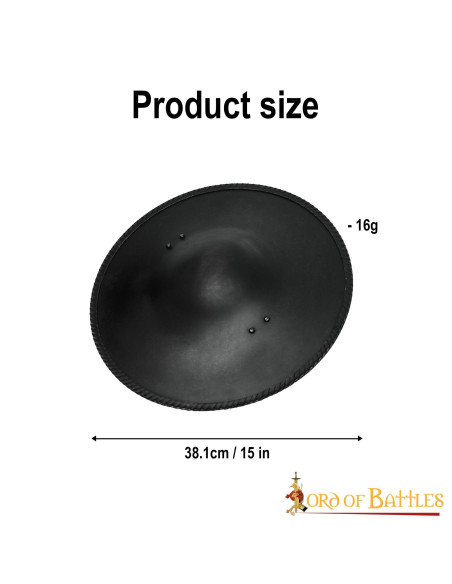 Bouclier médiéval fonctionnel rond...