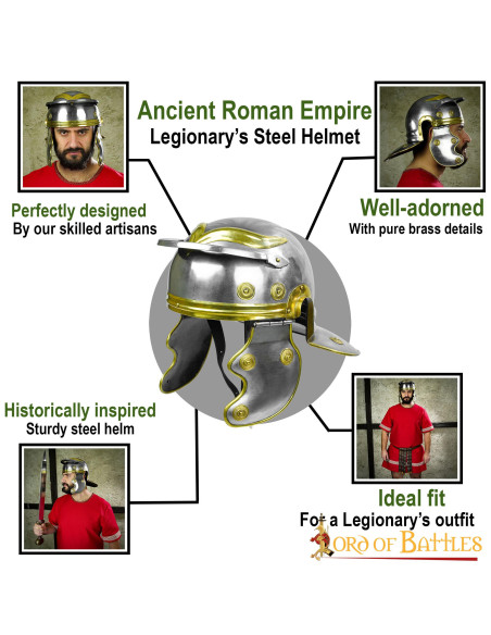 Casque de légionnaire de l'Empire...
