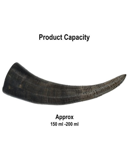 Corne à boire viking avec écailles...