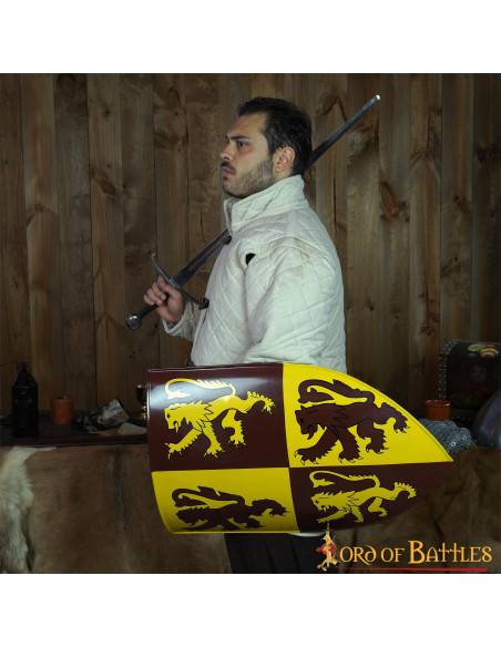 Blason gallois Owain Glyndwr avec...