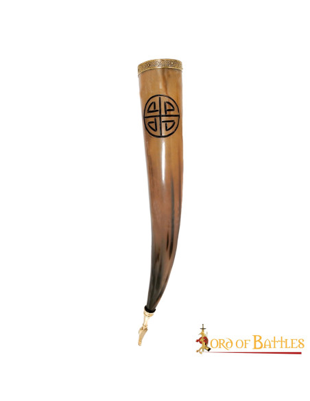 Corne à boire noeud celtique