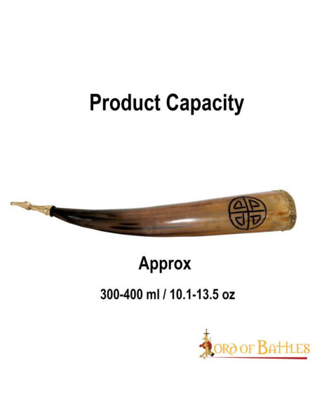 Corne à boire noeud celtique