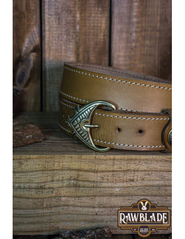 Ceinture Viking Hrothgar - Marron Clair