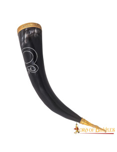 Corne à boire viking modèle Cross Troll