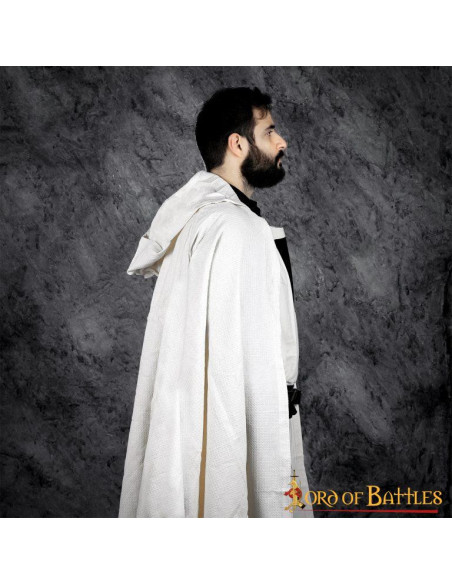 Cape en coton à capuche des...