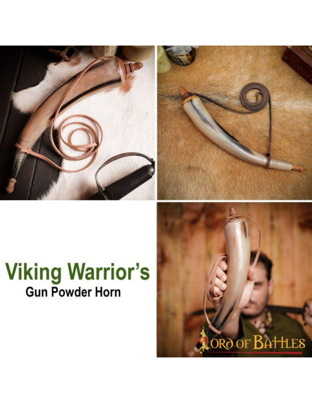 Poudre à canon en corne véritable...