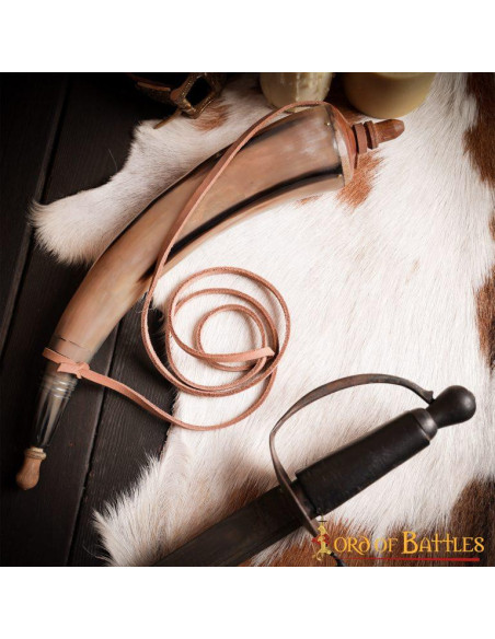 Poudre à canon en corne véritable...