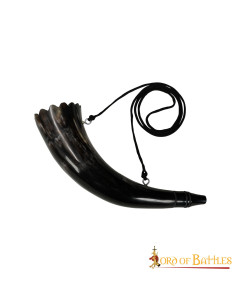 Corne viking avec sangle modèle Gjallarhorn