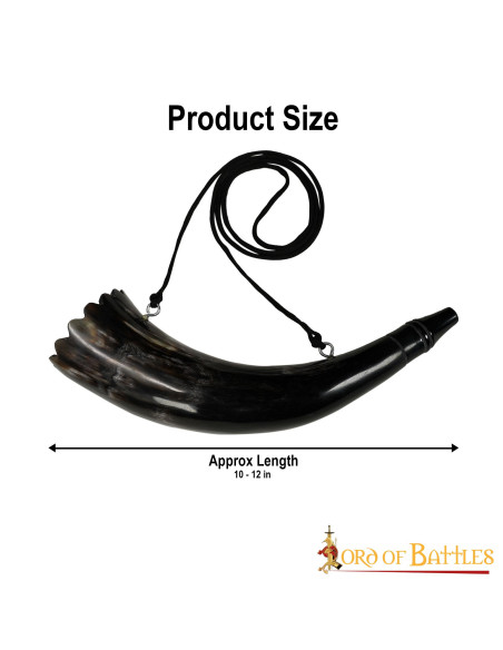 Corne viking avec sangle modèle...